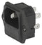 Schurter 6200.2100 6200.2100 Un-Filtered IEC Power Entry Module C14 General Purpose 10 A 250 VAC 1-Pole Fuse Holder