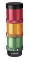 Werma 64900001 64900001 Signal Tower Red/Green/Yellow Continuous 3-Stack 24 V Spring 70 mm Kombisign 72 Series