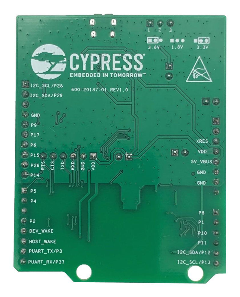 Infineon CYBT-273063-EVAL Evaluation Board CYW20819 Bluetooth Low Energy Module Wireless Communication USB Cable New