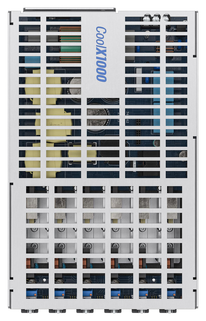 Advanced Energy CX10S-000000-N-A CX10S-000000-N-A Coolpac 6 Slot Case Chassis Standard CoolX1000 Series AC-DC Configurable Power Supplies