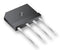 Multicomp PRO 4GBJ406U 4GBJ406U Bridge Rectifier Single Phase 600 V 4 A SIP 900 mV Pins