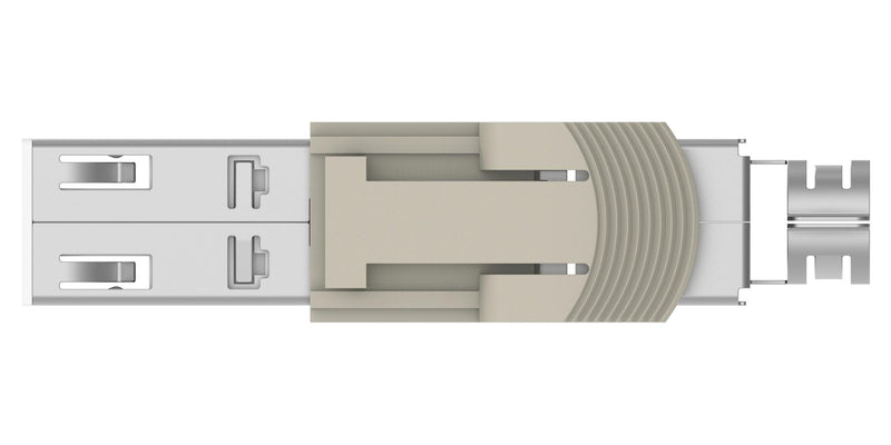 AMP - TE Connectivity T2111322101-000 Heavy Duty Connector Module 32 Contacts Plug Crimp Pin Not Supplied