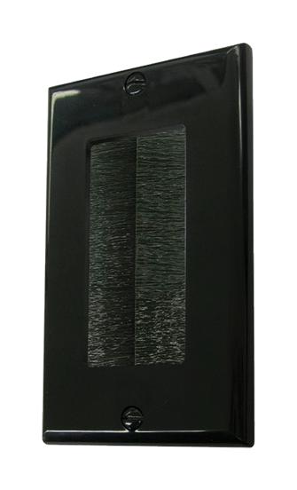 Midlite Products DBPB-B Decor Brush Plate Black