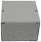 HOFFMAN ENCLOSURES ASE6X6X4 ENCLOSURE, JUNCTION BOX, STEEL, GRAY