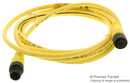 Brad - A Molex Company 120066-0374 Sensor Cable M12 Plug to 90&deg; Receptacle 500 mm 19.7 " 120066 Series