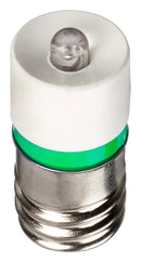 Apem E10SG130A LED Replacement Lamp E10 / MES Green 570 mcd