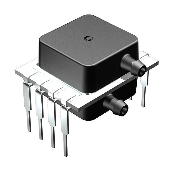 Amphenol ALL Sensors DLVR-L02D-E1BD-I-NI3F DLVR-L02D-E1BD-I-NI3F Pressure Sensor 2IN-H2O Diff I2C