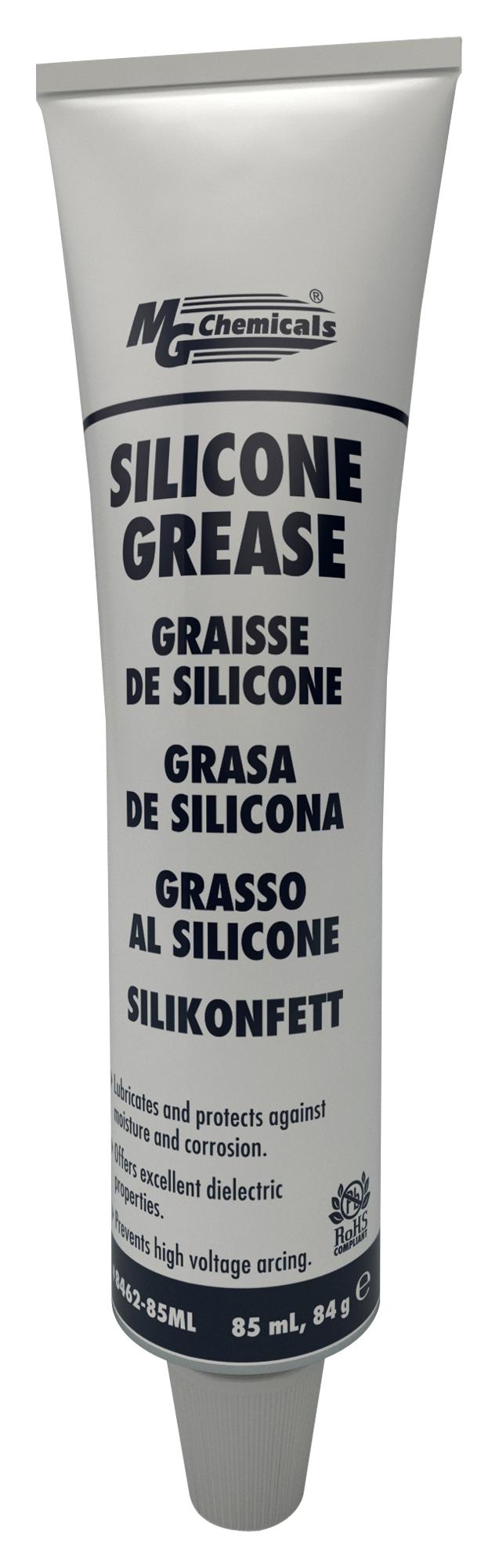 MG Chemicals 8462-85ML Lubricant Grease Silicone Transparent Tube 85 ml