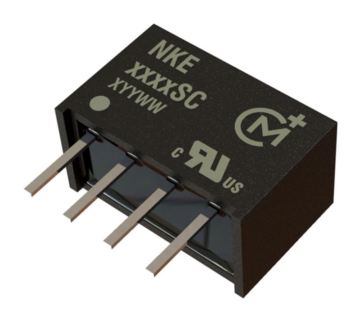 Murata Power Solutions NKE0303SC Isolated Through Hole DC/DC Converter Miniature ITE 1:1 1 W Output 3.3 V 303 mA