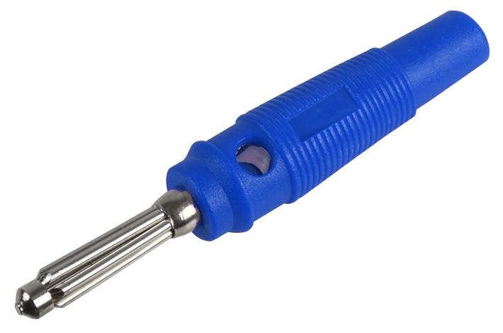 MULTICOMP 25.413.5 4mm Blue Banana Plug - 24A