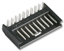 AMP - TE CONNECTIVITY 280377-1 Wire-To-Board Connector, Shrouded, 2.54 mm, 2 Contacts, Plug, AMPMODU MOD II Series, Solder, 1 Rows