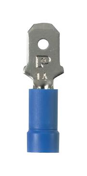 Panduit EDV14-250M-L Male Disconnect 6.3MM 16-14AWG Blue