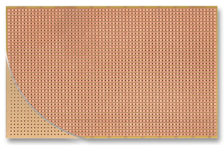 ROTH ELEKTRONIK RE520-HP Prototyping Board, FR2, Epoxy Paper, 1.5mm, 100mm x 160mm