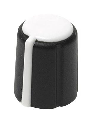 Davies Molding 1221-L Control Knob TPE Round Shaft 11.43MM