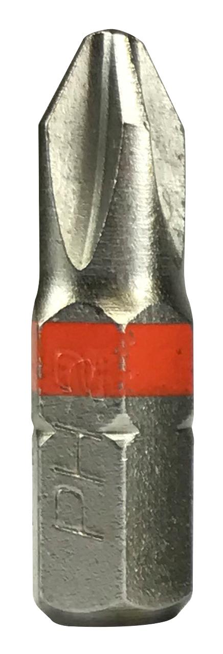 Duratool DT000433 Hex Driver Bit Phillips PH2 Tip 25 mm Length