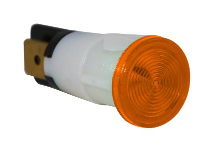 Multicomp PRO MP008578 MP008578 Neon Indicator 250 VAC Orange 13 mm Dome New