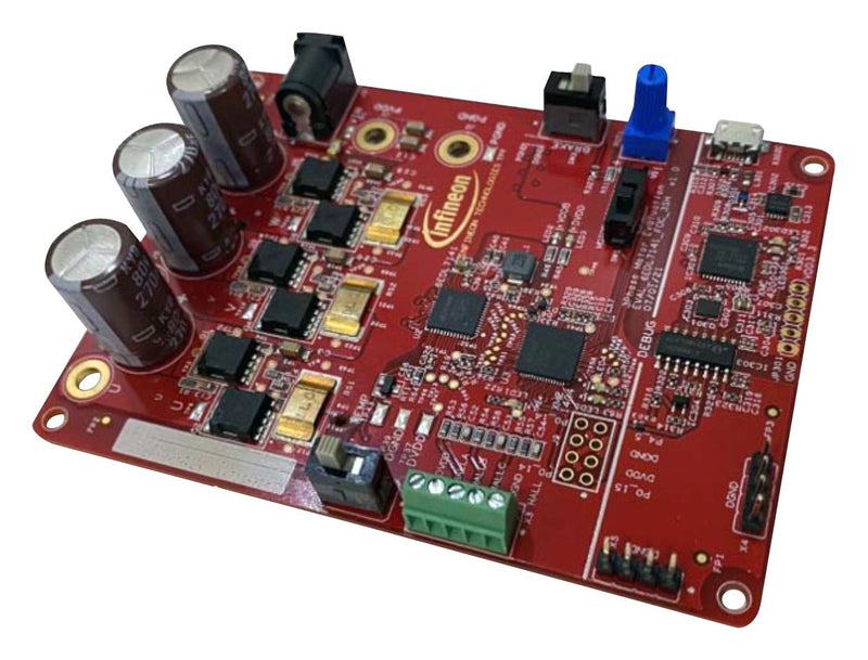 Infineon EVAL6EDL7141FOC3SHTOBO1 Evaluation Board 6EDL7141 XMC1404-Q064X0064 3 Phase Bldc Sensorless Fan Controller Motor Control New