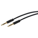 Stellar Labs 24-15645 15FT 3.5MM Slim Stereo Audio Patch HI-FLEX Cable M-M 93X7765