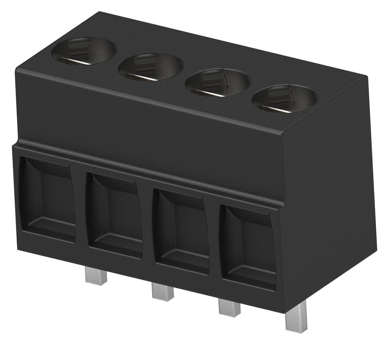 TE Connectivity 1776112-4 Wire-To-Board Terminal Block 3.5 mm 4 Ways 28 AWG 16 1.4 mm&Acirc;&sup2; Screw