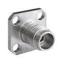 Bulgin Limited RF185A4PCCA RF / Coaxial Connector 1.85mm Straight Flanged Plug Solder 50 ohm Beryllium Copper