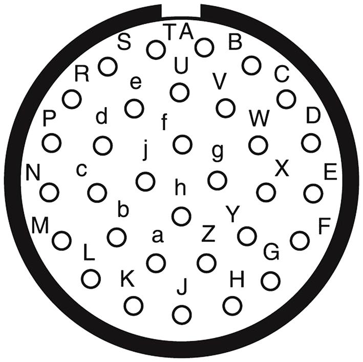 Amphenol LTD D38999/26WF32PN-LC D38999/26WF32PN-LC Circular Connector MIL-DTL-38999 Series III Straight Plug 32 Contacts