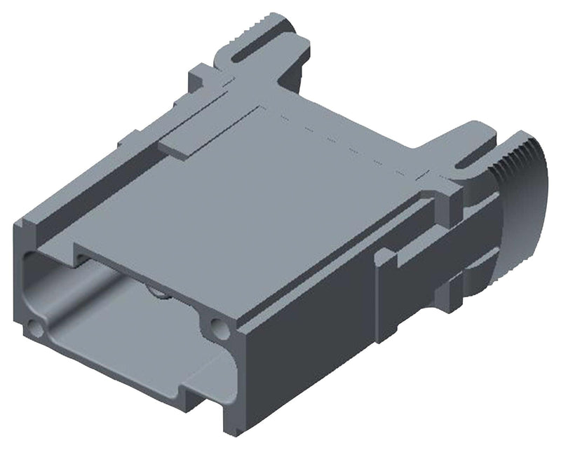 TE Connectivity T2111062101-007 Heavy Duty Connector Insert HMN Series 6 Contacts Plug Crimp Pin - Not Supplied 16 A