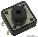 APEM MJTP1212A TACTILE SWITCH, SPST, 0.05A, 12V, THD