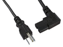 QUALTEK ELECTRONICS 313003-01 POWER CORD, NEMA 5-15P/IEC C13, 2M, 10A