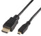 PRO Signal PSG03807 Audio / Video Cable Assembly Hdmi A Plug Micro D 6.6 ft 2 m Black