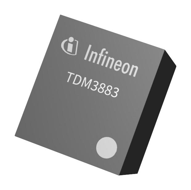 Infineon TDM3883XUMA1 DC/DC POL Converter Adjustable 4.5 V to 14 in 0.5 5 V/3 A Out 800 KHz LGA-EP-15