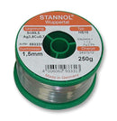 STANNOL 631954 Lead Free Solder Wire 0.5mm, 250g, 217&iuml;&iquest;&frac12;C