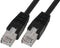 PRO Signal PSG91660 Ethernet Cable STP Cat5e 0.2 m 7.9 " RJ45 Plug to Black