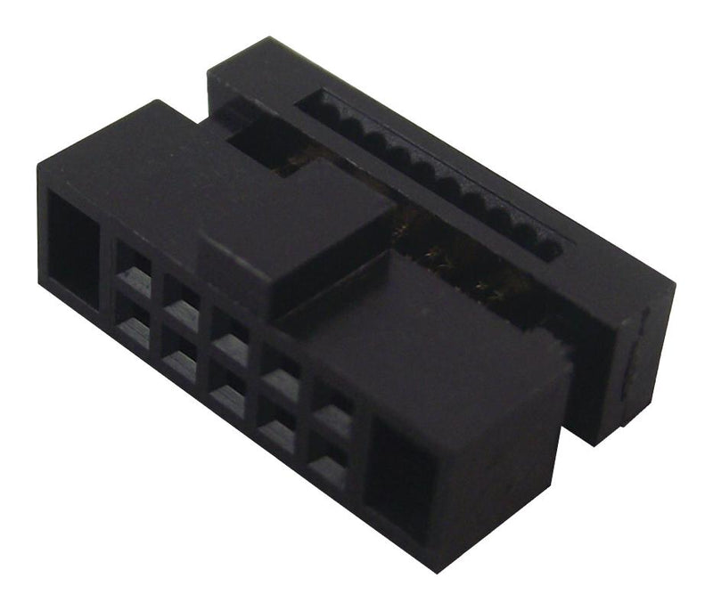 Amphenol Communications Solutions 20021444-00010T4LF 20021444-00010T4LF IDC Connector Receptacle Female 1.27 mm 2 Row 10 Contacts Cable Mount