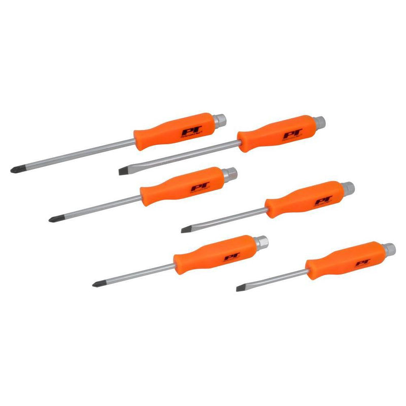 Performance Tools W1729 6 Piece Screwdriver Set With Strike Caps 31AC4402