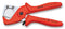 KNIPEX 90 20 185 185mm Length Pipe Cutter for Plastic Conduit Pipes and Hoses upto 25mm diameter