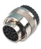 ITT Cannon TNM6S14-0012S1L TNM6S14-0012S1L Circular Connector Trident Neptune Metal Series Cable Mount Plug 12 Contacts Zinc Alloy Body