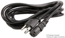 SCHURTER 6009.1315 POWER CORD NEMA5-15P/IEC, 2.5M, 10A, BLACK