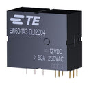 POTTER&BRUMFIELD - TE CONNECTIVITY EW60-1A3-CL12D04,00000 POWER RELAY, 12VDC, 60A, SPST-NO, THT