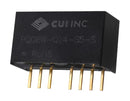 CUI PQQ6W-Q24-S24-S Isolated Through Hole DC/DC Converter ITE 4:1 6 W 1 Output 24 V 250 mA