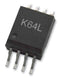 Broadcom ACPL-K64L-000E ACPL-K64L-000E Optocoupler Digital Output 2 Channel 5 kV 10 Mbaud Soic 8 Pins