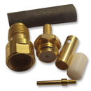 RADIALL R125236000 RF / Coaxial Connector, SMA Coaxial, Straight Jack, Solder, 50 ohm, RG188, RG316, Beryllium Copper