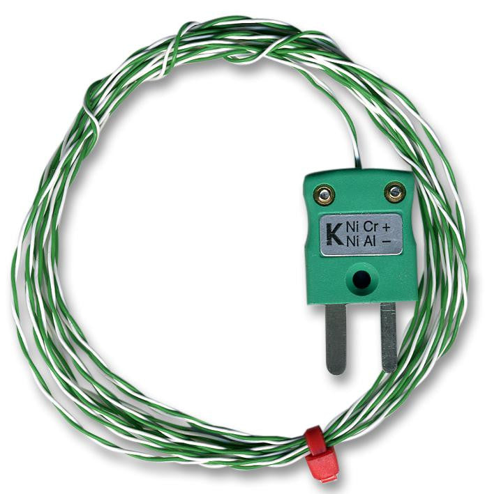 LABFACILITY Z2-K-2-MP X 5 Thermocouple, PTFE, Exposed Welded Tip, K, -75 &iuml;&iquest;&frac12;C, +250 &iuml;&iquest;&frac12;C, 2 m