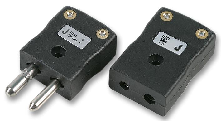 LABFACILITY IS-J-M/F Thermocouple Connector, Plug, Receptacle, Type J, IEC, Standard