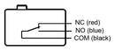 Omron Electronic Components D2VW-5L1A-1M Microswitch Miniature Short Lever Spdt Wire Leaded 5 A 30 VDC