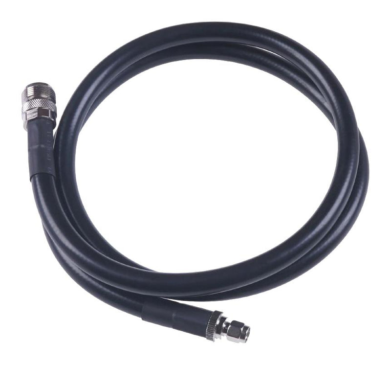 Seeed Studio 321990875 RF / Coaxial Cable Assembly SMA RP Plug to N-Type Jack 50 ohm 3.3 ft 1 m Black New