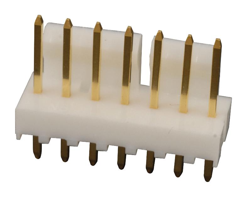 Molex 22-11-2072 Pin Header Signal Wire-to-Board 2.54 mm 1 Rows 7 Contacts Through Hole Straight