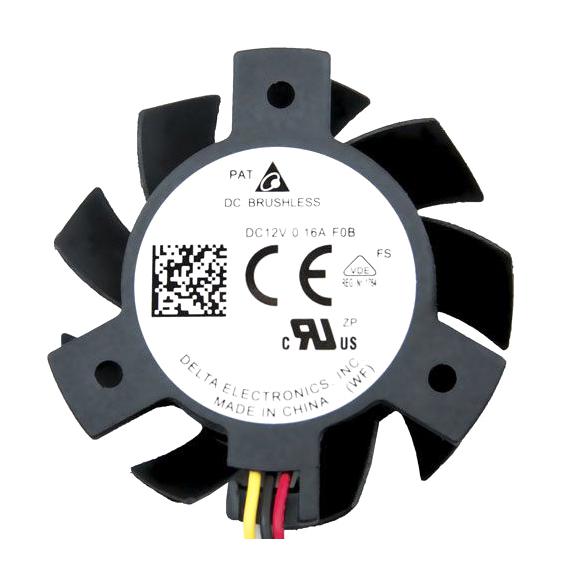 Delta Electronics / Fans ASB0412LA-A Axial FAN 40MM 12VDC 4.394CFM 15DBA