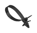 PRO Elec PELB0182 PELB0182 Cable Tie Nylon 6.6 (Polyamide 6.6) Black 120 mm 4.8 25 50 lb