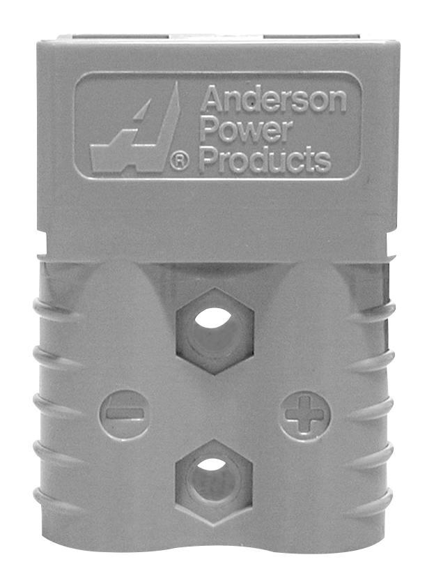 Anderson Power Products 6810G1 Connector Housing SB120 Plug Receptacle 2 Ways Series Wire &amp; Busbar Contacts