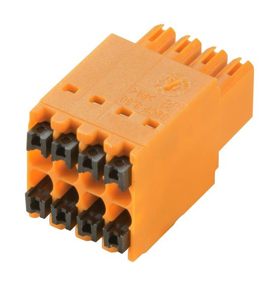 Weidmuller 1277320000 Pluggable Terminal Block 3.5 mm 12 Ways 26AWG to 16AWG 1.5 mm&Acirc;&sup2; Push In 13.4 A